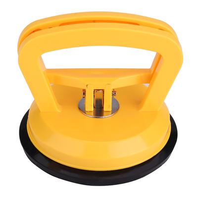 Thicked ABS Plastic Single Plate Suction Cup Glass Lifter Mover Dent Repair Puller Pad Yellow