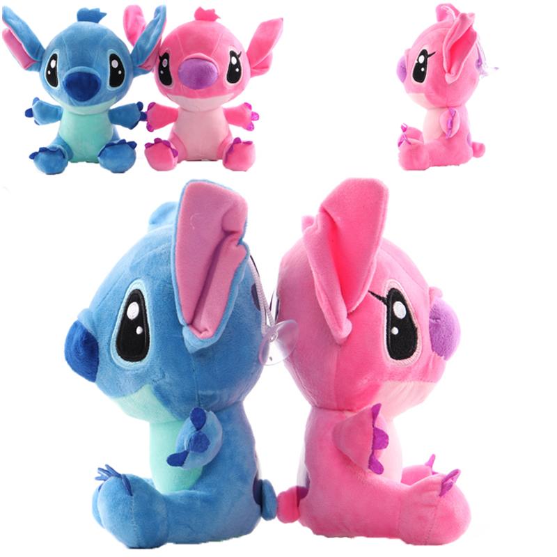 Soft And Cuddly 7.8in Lilo And Stitch Plush Toy Perfect For Children's Playtime