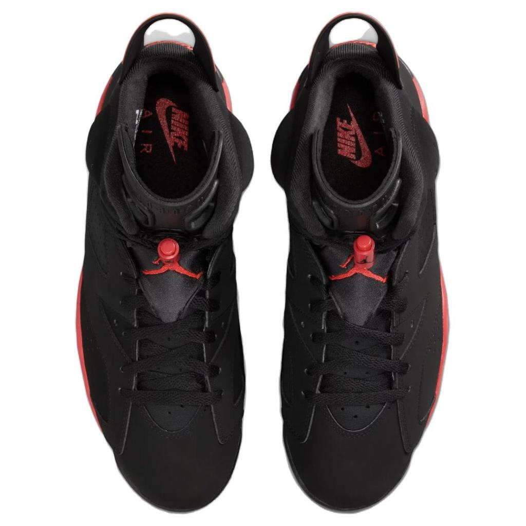 Jordan Air  6 Reverse Infrared Retro Basketball Shoes Unisex sneakers Black CT8529-001