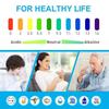 2 In 1 TDS EC Portable Meter Water Quality Testing Pen High Precision Digital Display for Household Hydroponics Pools