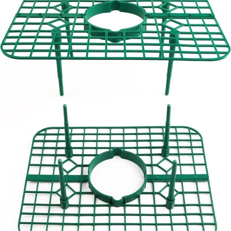 10Pcs Strawberry Growing Racks Support Stand Protector Strawberry Growing Frame Protecting Climbing Tray Support