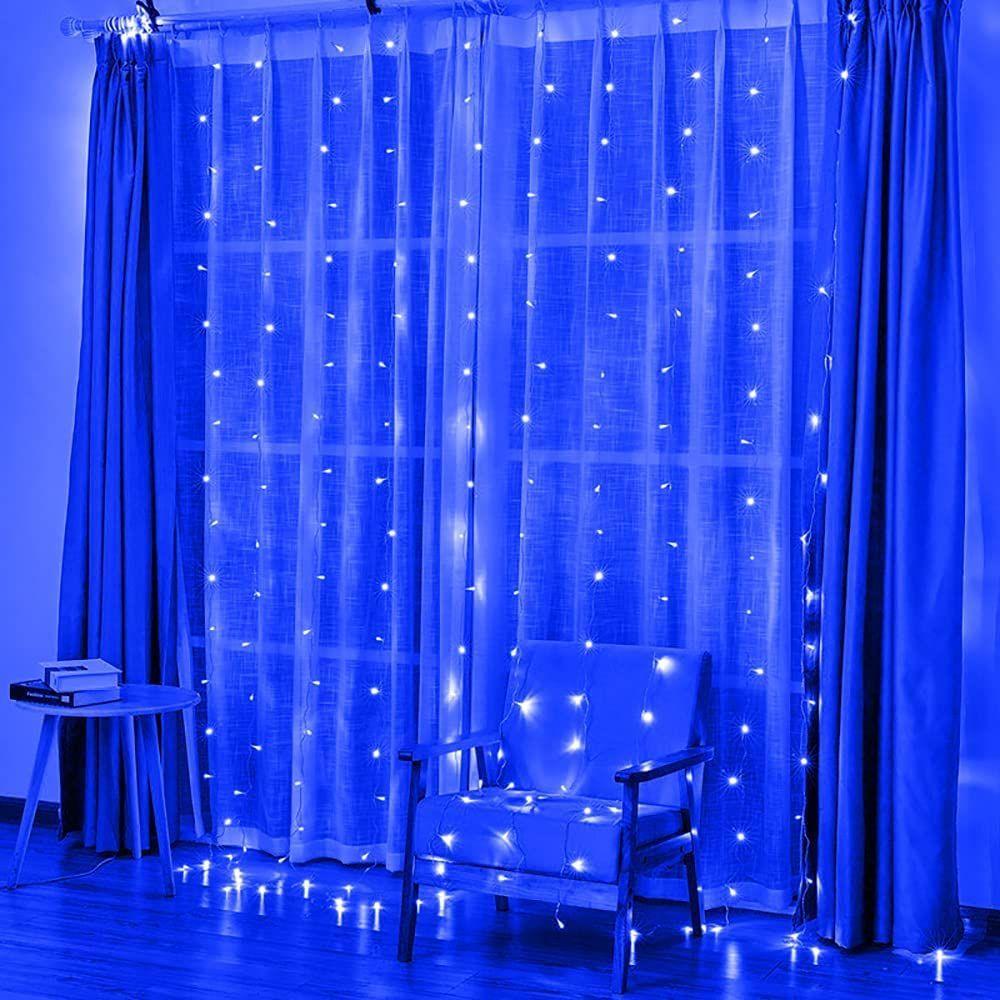 36 Ft LED Pixel String Lights  Blue LED Bulbs On Flexible Copper WireDecorative Serial Lights for Diwali, Christmas, Wedding & Home Decor | Pack of 3