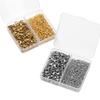 1Box/Lot 2-Grid Stainless Steel Lobster Clasps Open Jump Ring Sets For Diy Bracelet Necklace  Jewelry Making Accessories
