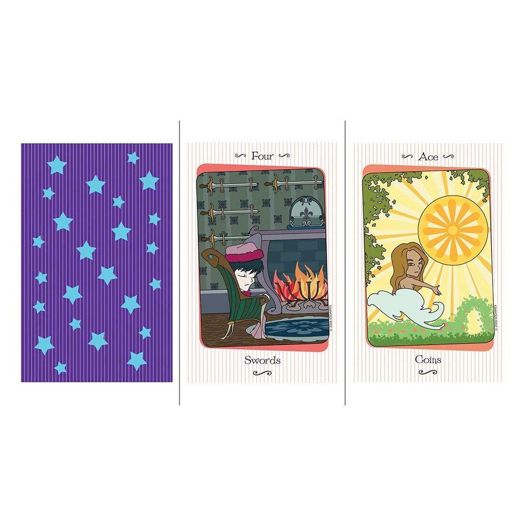 Kancharo Tarot Card Set Includes Japanese Tarot Card Instructions Pouch 78-Card [Vanessa Tarot] & (Authentic)