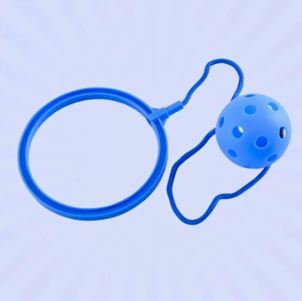 1Pcs Kick Throw Jump Ball Children'S Jump Ball Kindergarten Outdoor Jump Toys Single Leg Kick Throw Loop Loop Kick Jump Ball