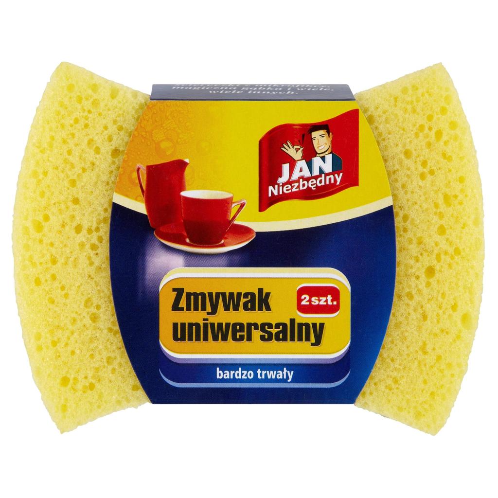 Jan Essential Universal Scourer, Strong Sponge with Nylon Layer, .