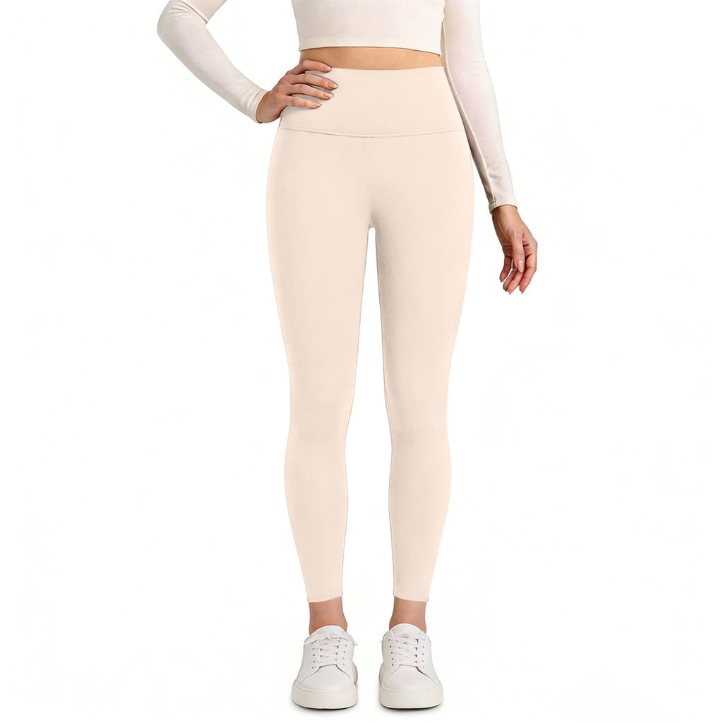 High Waist Seamless Leggings for Women Full Length Stretchy Yoga Pants Soft Athletic Tights for Workout Fitness Gym Running