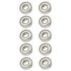 10Pcs 6000zz Metal Sealed Deep Groove Steel Ball Bearing 10x26x8mm