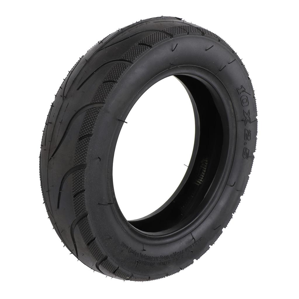 Electric Scooter Tire 10x2.5 Inch Rubber Electric Scooter Replacement Vacuum Tire