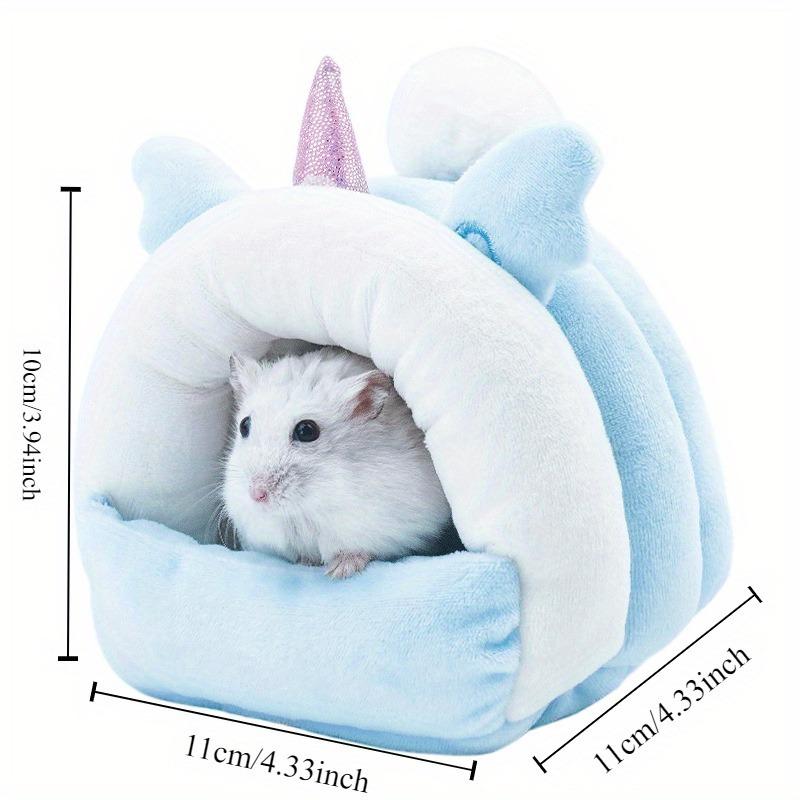 Hamster Nesting House Golden Bear Sleeping Bag Cotton Nest and Sleeping Bag Keep Hamster Warm and Cozy