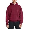 Under Armour İkon Ağır Kumaş Moda Çok Yönlü Kapüşonlu Sweatshirt Erkek kapüşonlular Derin Kırmızı 1386552-625