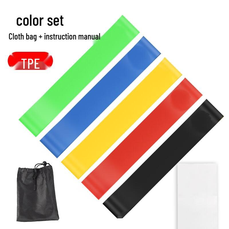 Junshi Yoga Resistance Bands 5-Piece Set