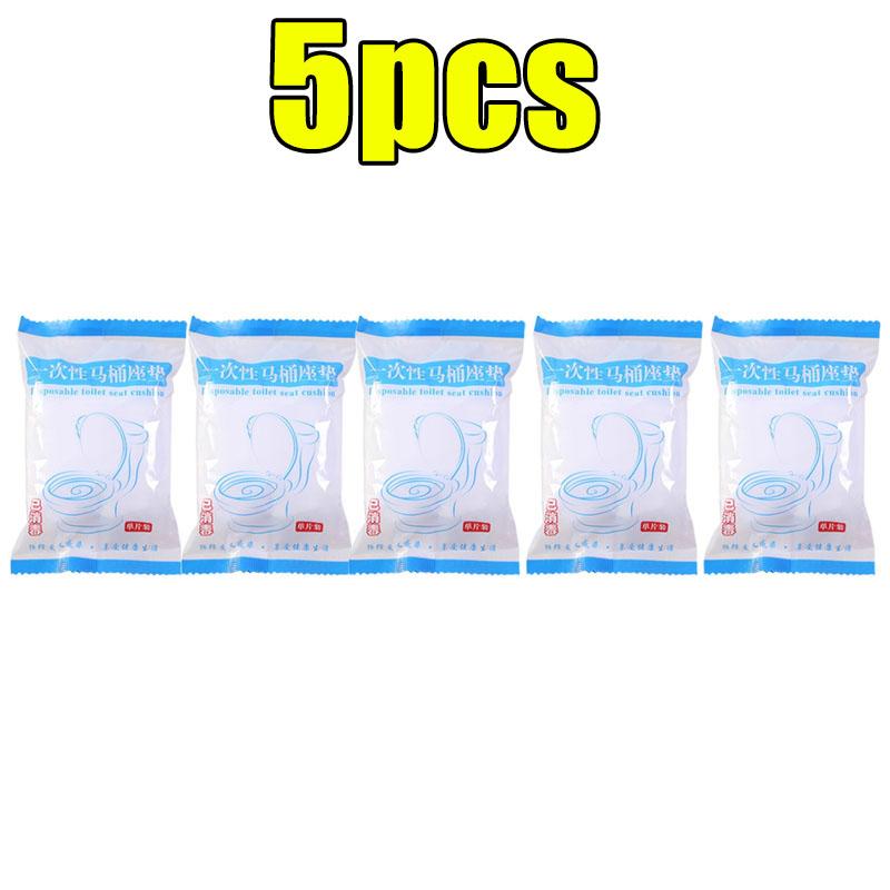 Disposable Toilet Seat Cover Waterproof Non-Woven Fabric Disposable Seat Covers for Travel Outing Hotel Hospital Public Toilet