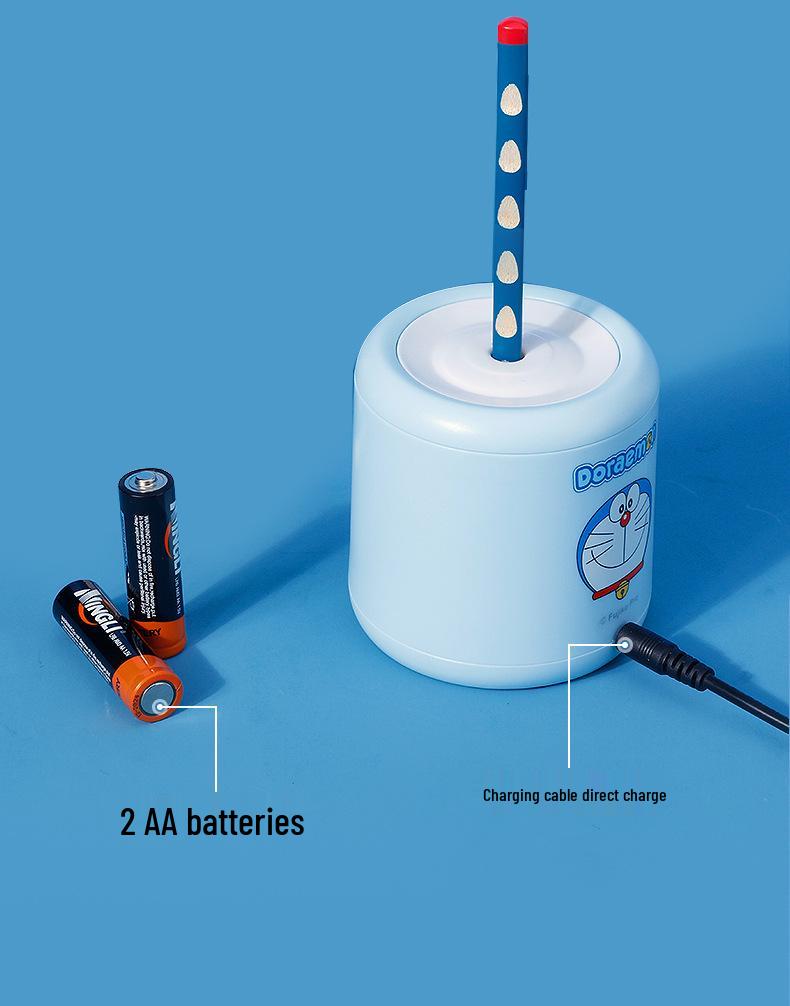 Astronomical Automatic Electric Pencil Sharpener with Refill Blade for Children and Students