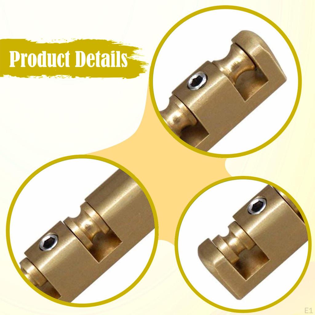 Brass Roller Guitar Nut Replacement 4 String Bass Accessories Part Split Regulation