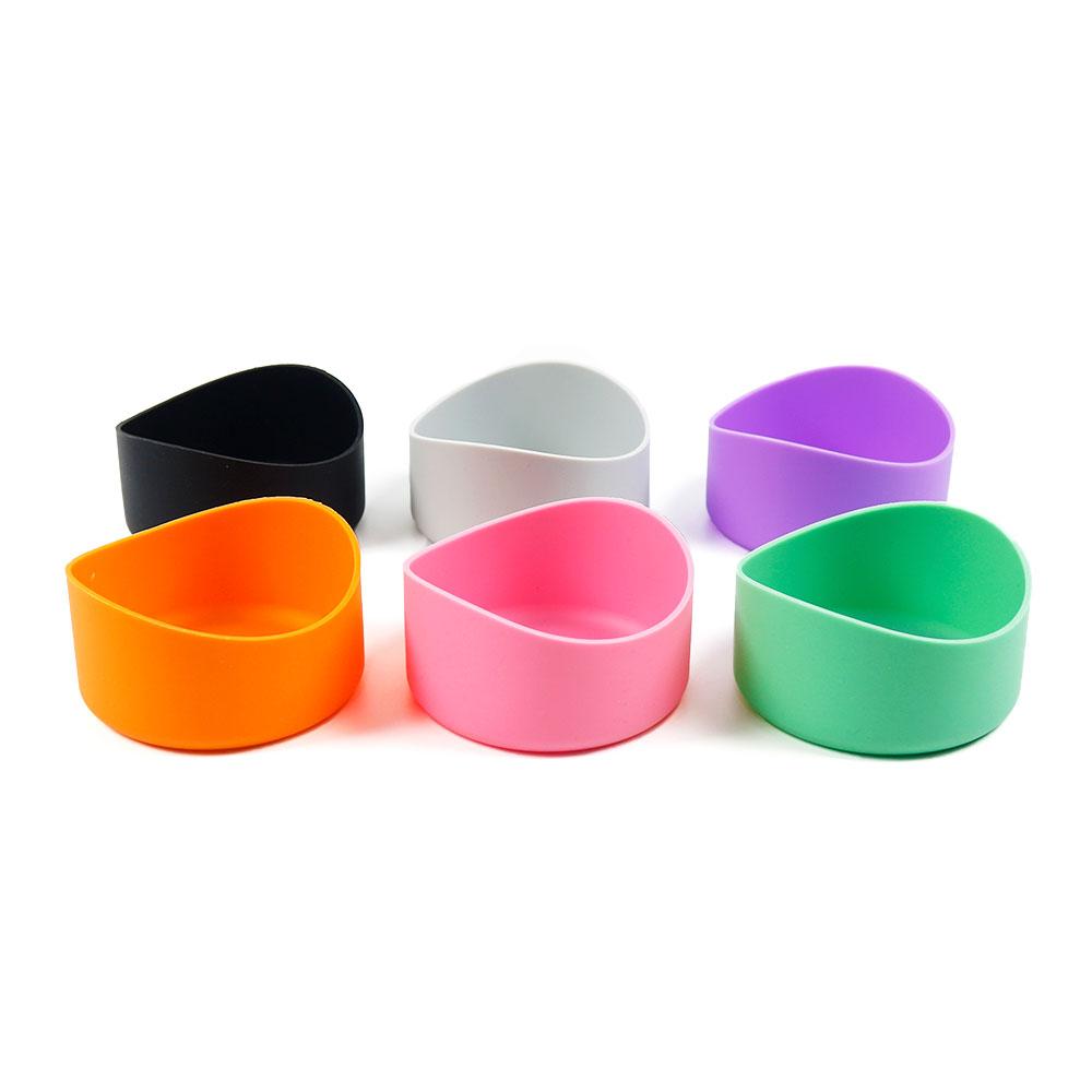 Silicone World 9.0CM Arc Silicone Cup Bottom Protective Cover Irregular Cup Holder Cup Cover 90MM Thermos Flask Base Insulation