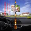 Dropshipping Gift Car pendant photo custom car charm crystal pendant rearview mirror ornament ladies personality car hanger