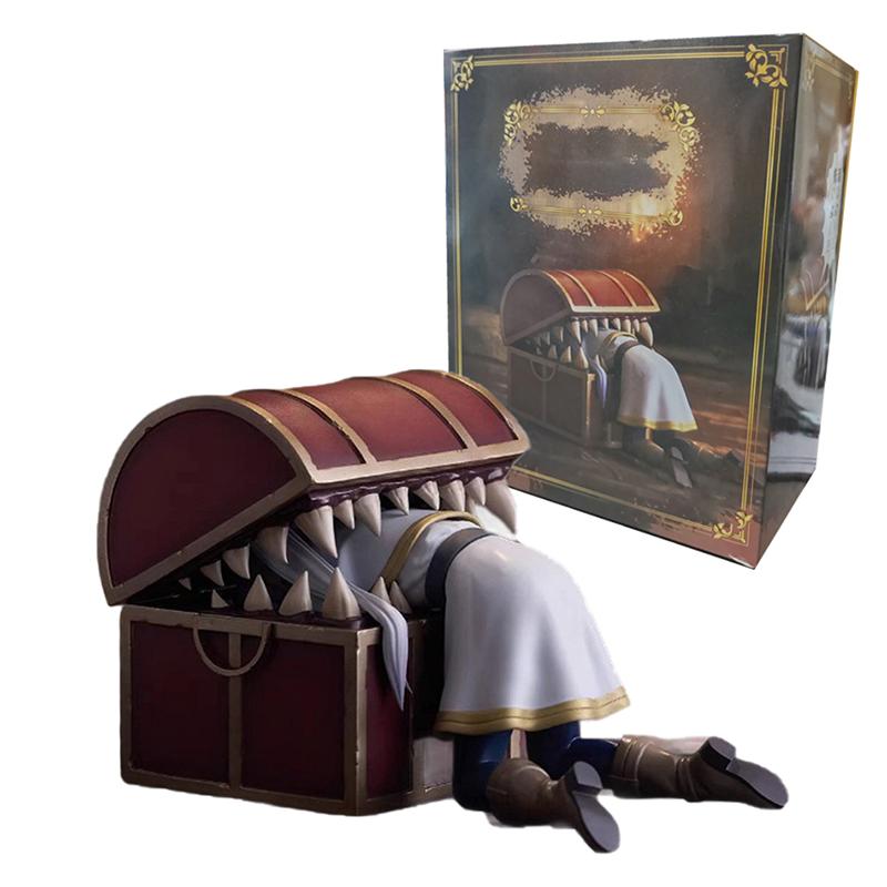 13CM Frieren Beyond Journey's End Frieren Treasure Box Monster Anime Figure Toy Fern Noodle Stopper Action Figurine