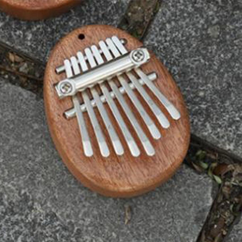 Mini Fingertumpiano 8 Tangenter Utsökt Fingertumpiano Bärbara Musikinstrument