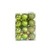 24Pcs Hanging Pendants Ornament Decorative Round Plastic Ornaments Ball Party