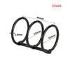 2Pcs Metal 3 Rings Binder Notebook Hinged Rings Album Spiral Binder Rings Loose Leaf Circle Binding Clip Scrapbook Accessories