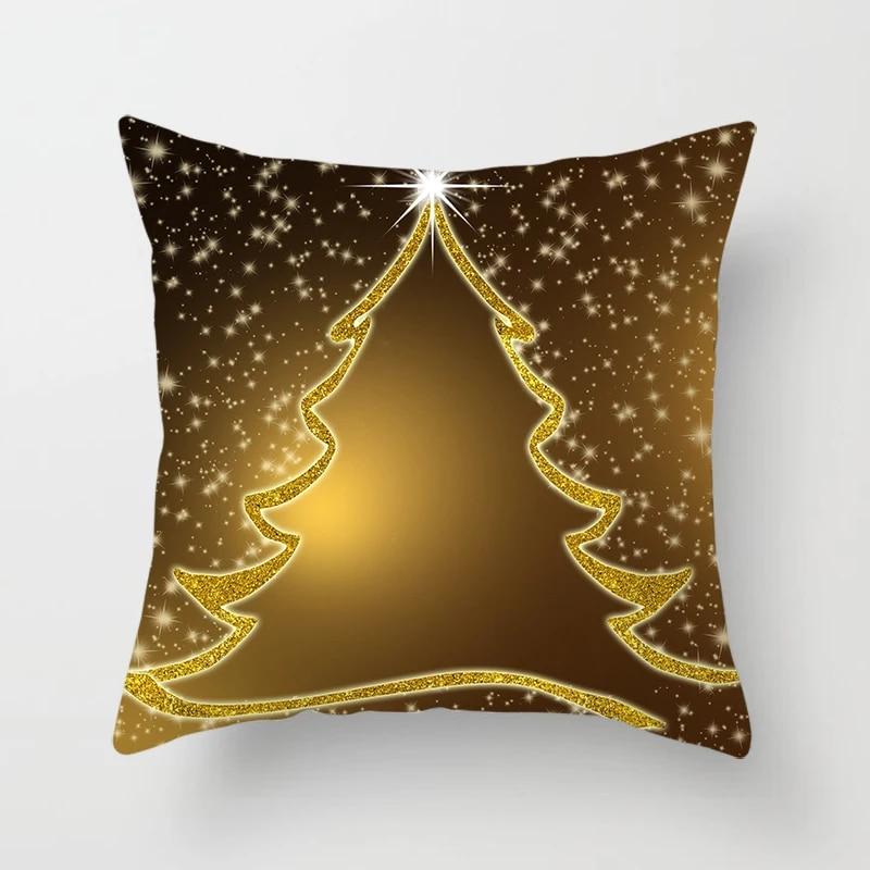 Świąteczne poszewki na poduszki z nadrukiem Świąteczne poszewki na poduszki dekoracyjne do domu Poszewki na poduszki świąteczne