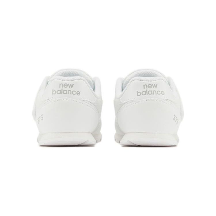 New Balance Nb 373 Comfortable Versatile Shock Absorption Low Top Walking Shoes Baby Shoes White IZ373WA2