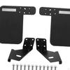 Rear Trailing Arm Guards Mud Flaps Replacement Easy to Install Black Accessory 7 Inchx10 7/8 inch