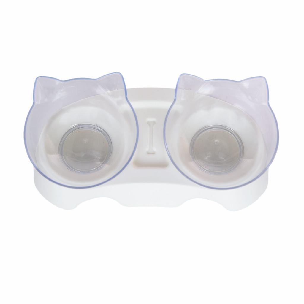 WTEMPO Cat and Dog Eating Bowls Pet Eating Basins Household Pet Supplies Neck Protection Water Dispensers