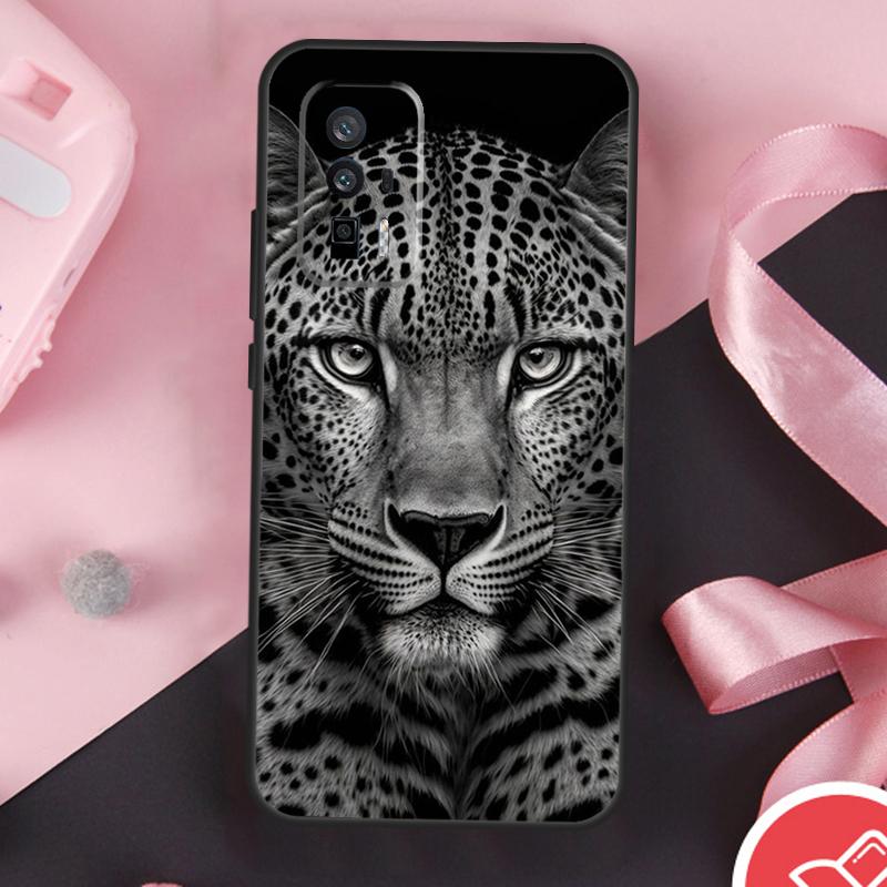 Leopard Tiger Lion Animal Case For Xiaomi 13 14 Ultra 11T 12T 13T Pro 12 Lite POCO X6 Pro F5 M6 X5 X3 F3 M5s F6 Cover