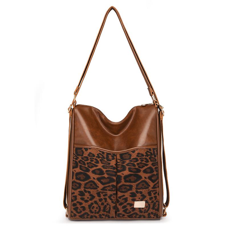 

Женская сумка Европейская и американская мода Ретро сумка-тоут Сумка на одно плечо Кроссбоди коричневый