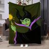 Disney Classici Cattivi Estate Inverno Bambini Adulti Coperta in Flanella Morbida Peluche per Bambini per Camera da Letto Viaggio Ufficio Divano Coperta