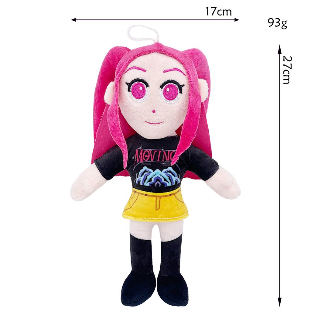 Magic Hunter Girls Plush Dolls , Anime Cosplay Soft Toys, Kawaii Collector Items