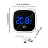 Aquarium Thermometer Multi Use for Refrigerator Freezer Fish Tank Accessory