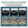 AHD Dynamic Trajectory Night Vision Car Rear view Reverse Camera For Chevrolet Cruze/Captiva/Aveo/Captiva/Epica/Lova