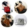 Stylish Red Pu Small Shoulder Bag For Women With Simple Korean Design And Soft Texture
