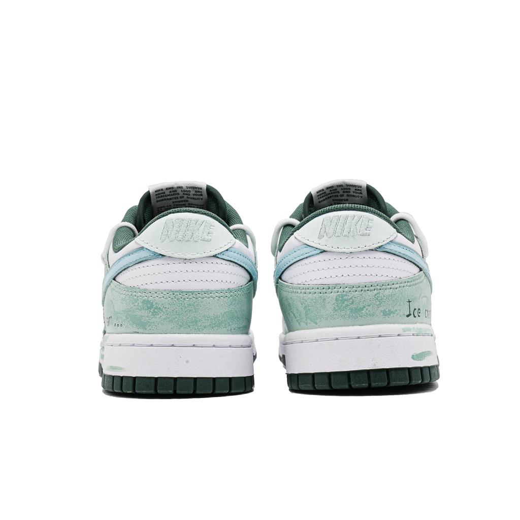 Nike Dunk Ice Cream Slip Resistant Abrasion Resistant Low top Skateboard Shoes Unisex Grass Green DD1391-101(Team861-)