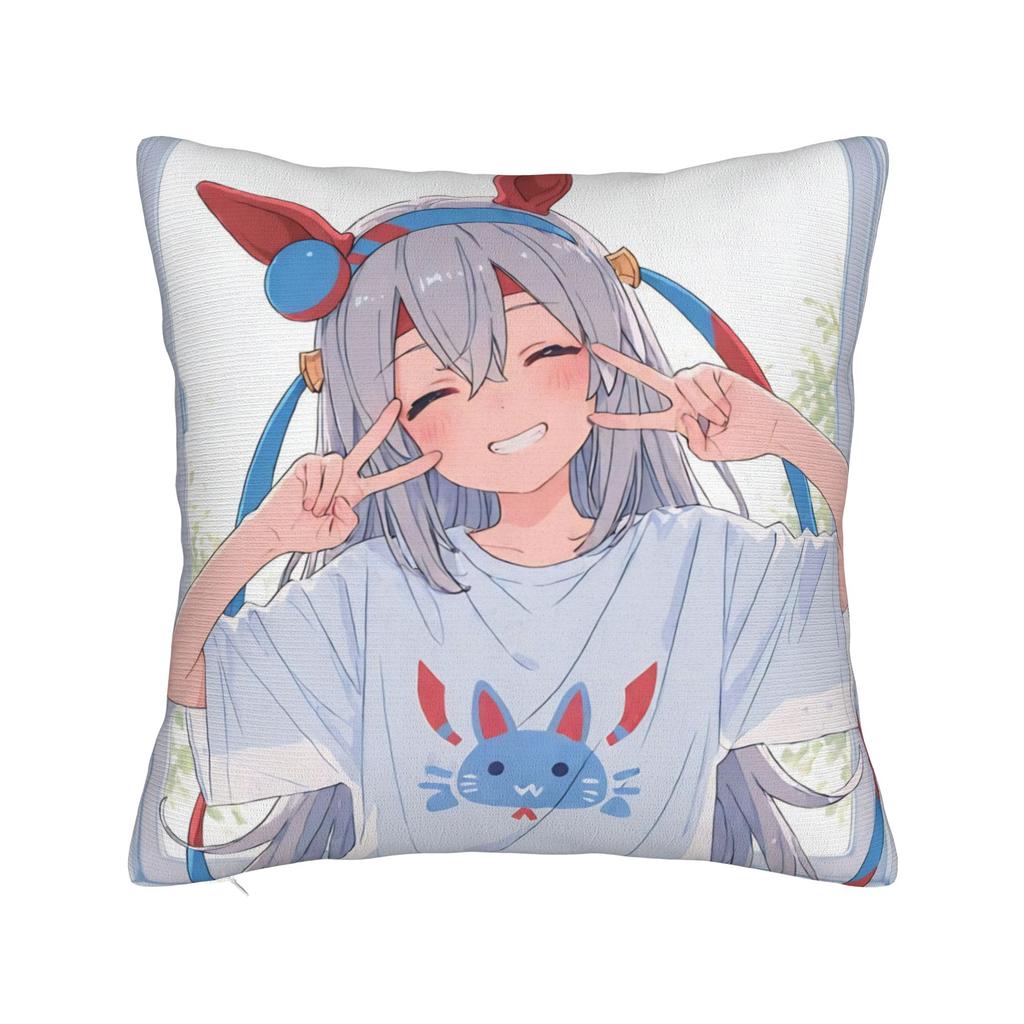 Decorative Pillowcase Umamusume Pretty Derby Anime Accessories Living Room  Throw Pillow Case Cover Square Multi Size