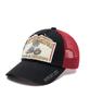 PHYPS MOTORCYCLE Riding Bear Mesh Ball Cap Black