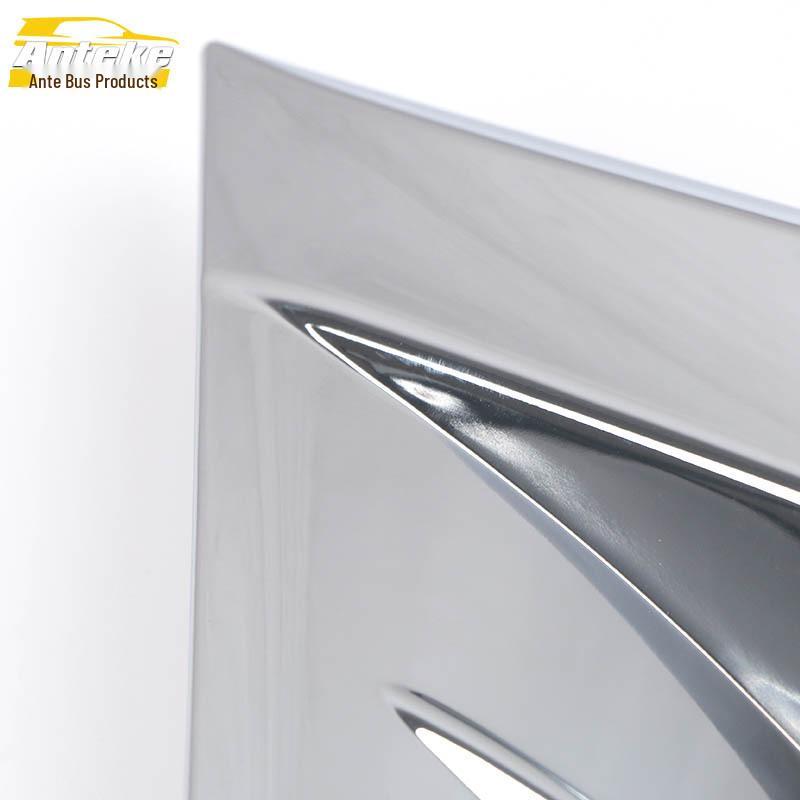 11th Gen Civic Front Fog Light Cover Electroplated Decorative Sticker Accessory