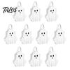 Small Gift Sacks for Classroom Prizes Halloween Ghost Cardboard Bag, Cute Candy Goodie Bags Foldable Trick or Treat Totes with Handle Birthday, Party