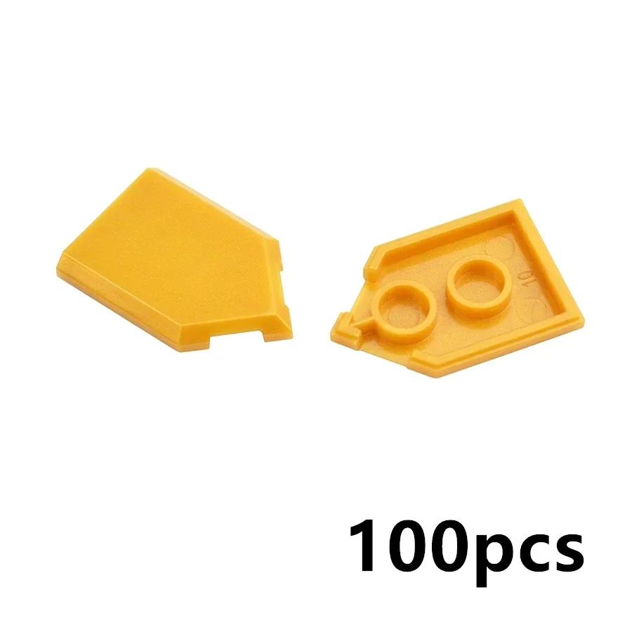 

Non-Toxic Smooth Tile Building Blocks Parts 22385 2X3 Pentagonal Assmble Panel Puzzle Bricks 100Pcs Compatible With 3068 Educational Toys