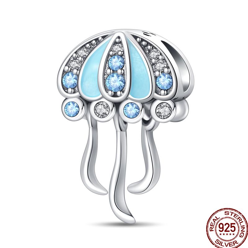 Copper Spring Luminous Insect Butterfly Series Flower Element Gift Beads Suitable For Pan Original Bracelet