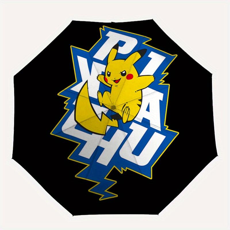 

1pc Pikachu Electric Windproof Automatic Umbrella, Lightweight for Women/Men, Perfect Christmas Gift a0811196