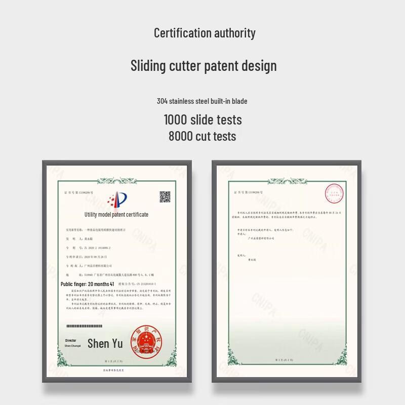 Biodegradable PBAT+PLA Food Cling Film with Slide Cutter