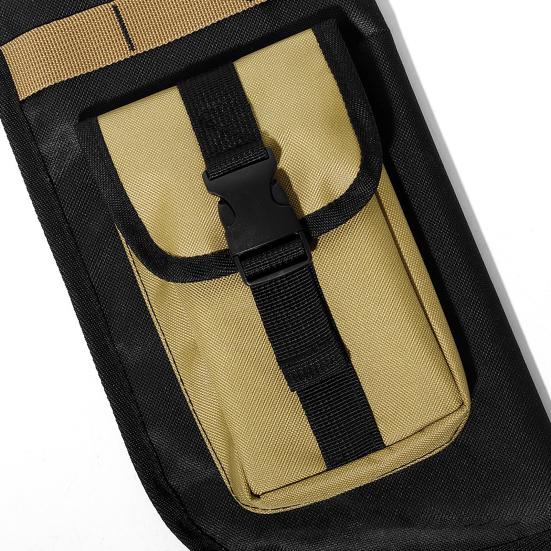 Archery Hip Quiver for Arrows 4 Tubes Waist Hanged Bow Quiver with Adjustable Waist Belt for Compound Bow Recurve Bow Archery Target Practicing