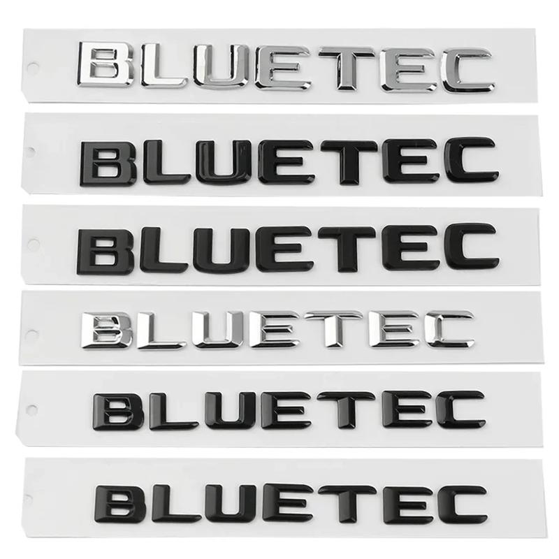 Car Body Side Badge Tail Trunk Emblem Sticker for Mercedes Benz BLUETEC Logo W213 W212 W204 W205 W176 W164 CLK G63 GLA S300 A180