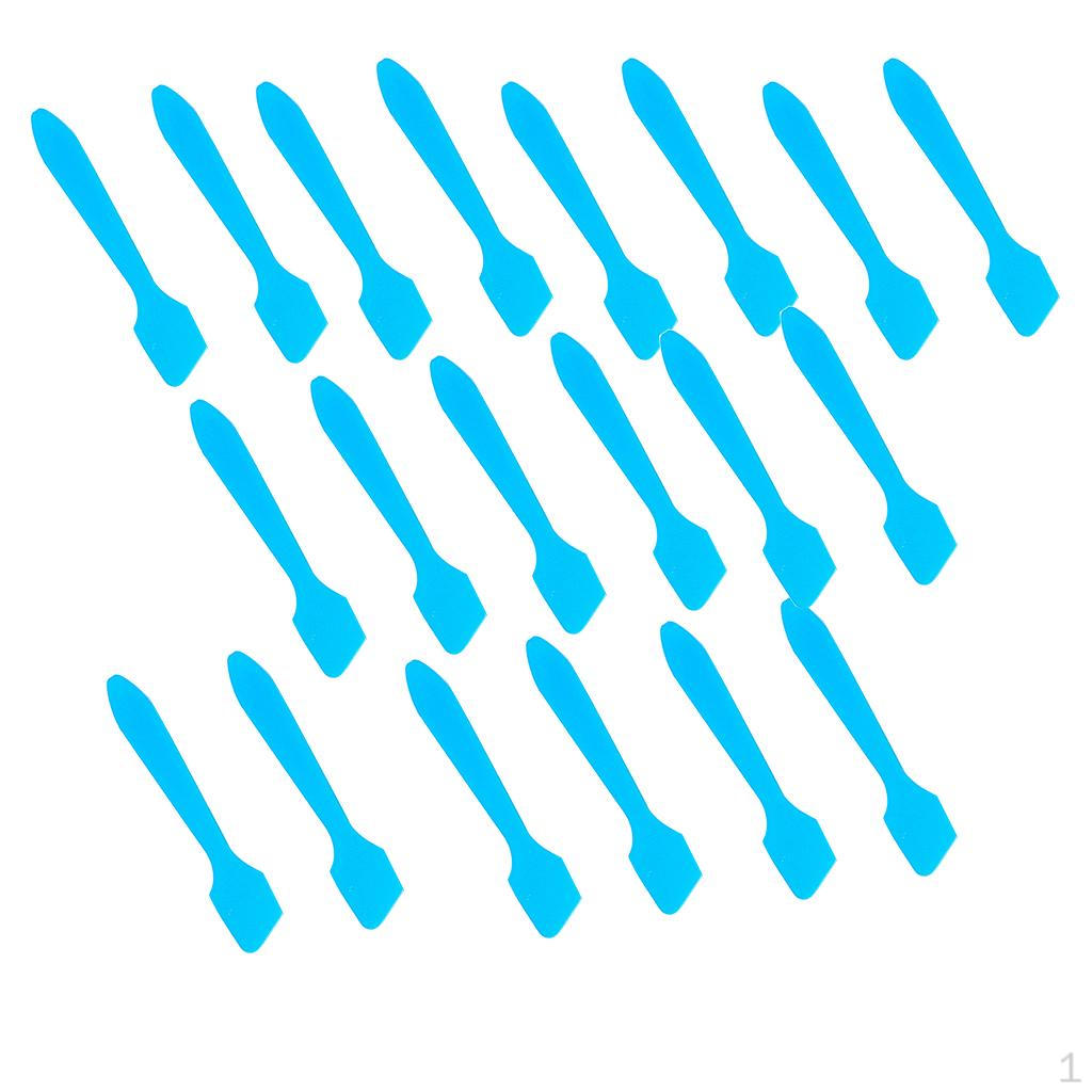 

100 шт. одноразовые ложки для макияжа, мини-инструмент для красоты для женщин и девочек