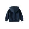 Children's Long-Sleeved Hooded Sweatshirt, Spring and Autumn Kidsren's Clothing, Boys' Crocodile Pullover Top, Baby Boy's Thin Clothing