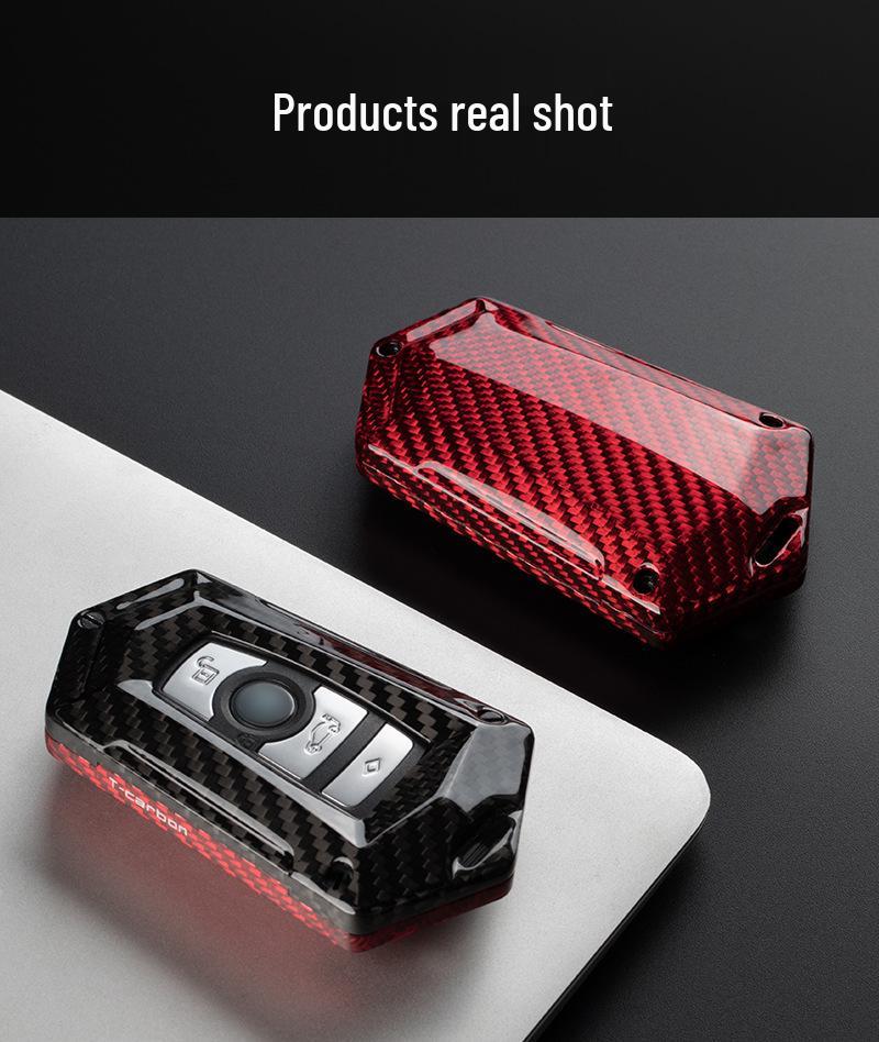 Carbon Fiber Key Case for BMW 1-7 Series 320lim